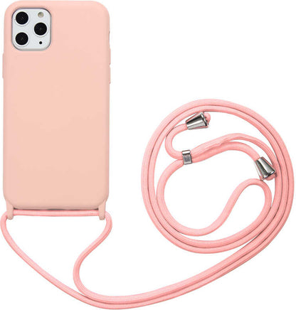 iPhone 11 Pro Kılıf Mnc Ropi Kapak-Pembe Açık