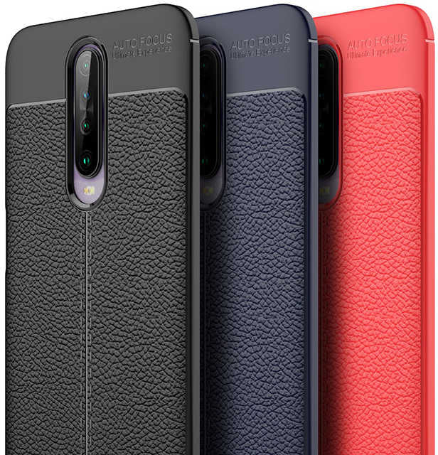 Xiaomi Poco X2 Kılıf Mnc Niss Silikon Kapak-Siyah