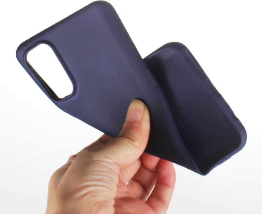 Realme 7 Pro Kılıf Mnc Premier Silikon Kapak-Lacivert