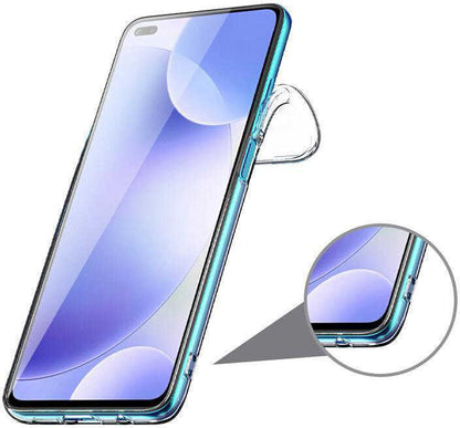 Xiaomi Poco X2 Kılıf Mnc Süper Silikon Kapak-Renksiz