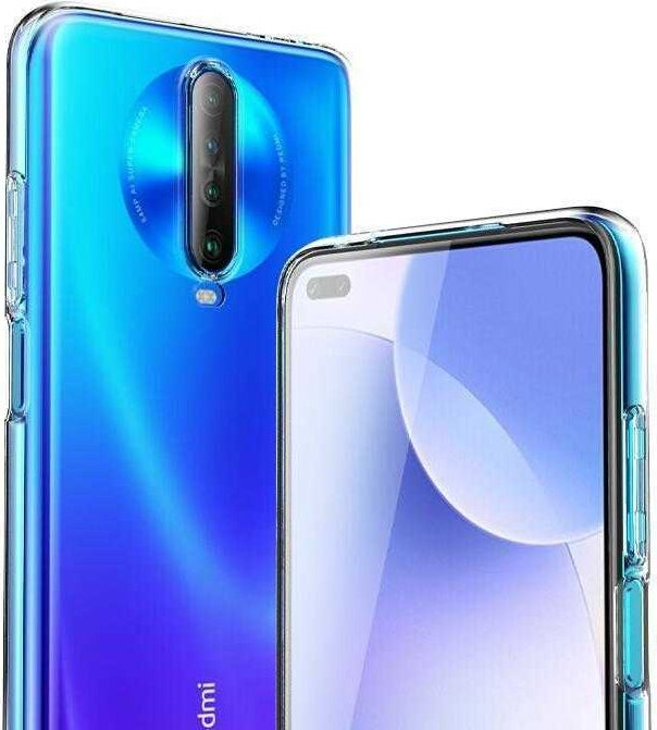 Xiaomi Poco X2 Kılıf Mnc Süper Silikon Kapak-Renksiz