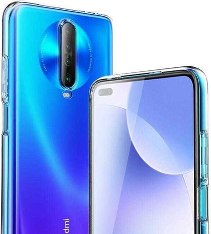 Xiaomi Poco X2 Kılıf Mnc Süper Silikon Kapak-Renksiz