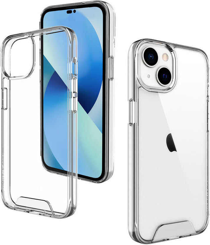 Apple iPhone 14 Plus Kılıf Mnc Gard Silikon-Renksiz
