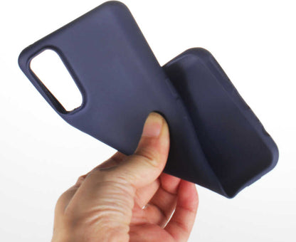 Realme 7 Pro Kılıf Mnc Premier Silikon Kapak-Siyah