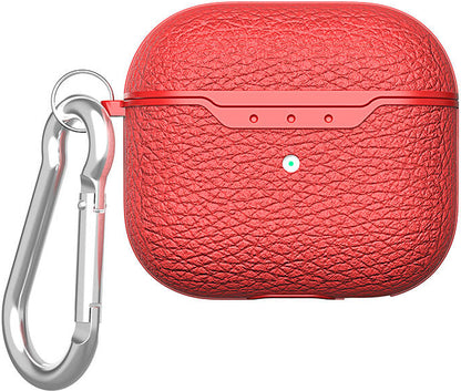 Airpods 4 Kılıf Uyumlu Mnc Airbag 03 Silikon-Kırmızı