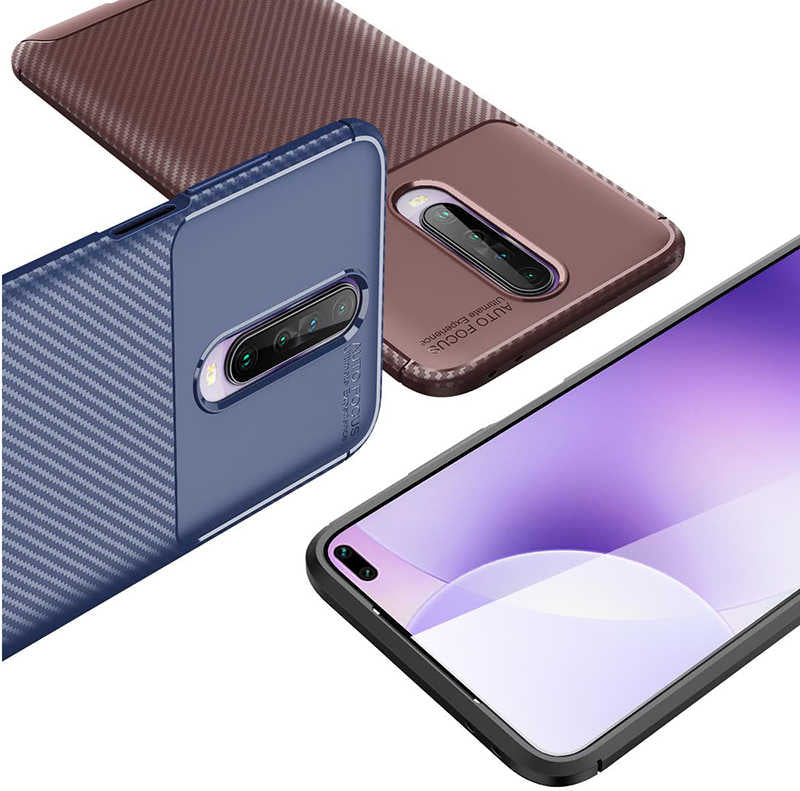 Xiaomi Poco X2 Kılıf Mnc Negro Silikon Kapak-Lacivert