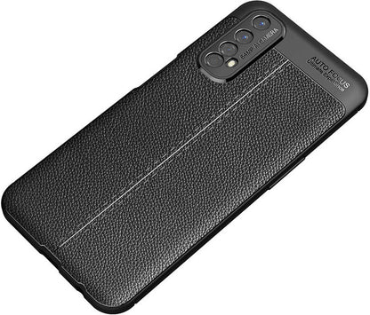 Realme 7 Kılıf Mnc Niss Silikon Kapak-Lacivert