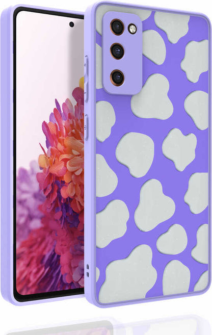 Galaxy S20 Fe Kılıf Desenli Kamera Korumalı Parlak Mnc Nora Kapak-No6