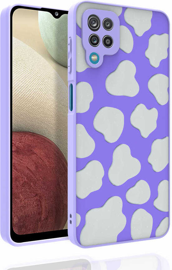 Galaxy M33 Kılıf Desenli Kamera Korumalı Parlak Mnc Nora Kapak-No6