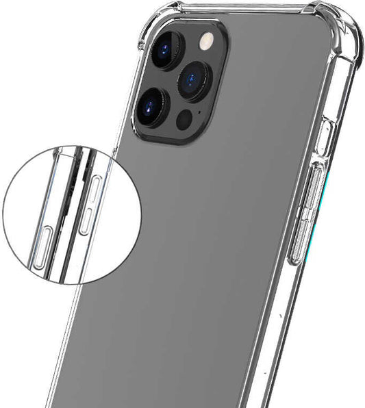 Apple iPhone 14 Pro Kılıf Mnc Nitro Anti Shock Silikon-Renksiz