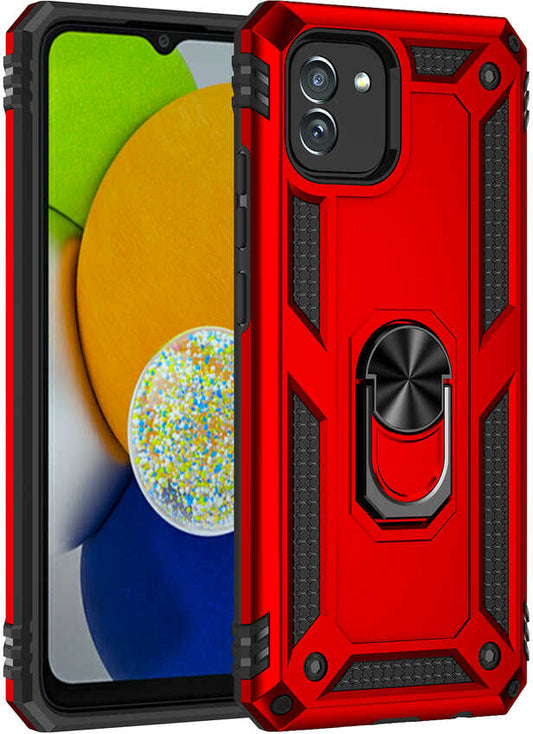 Galaxy A03 Kılıf Mnc Vega Kapak-Kırmızı