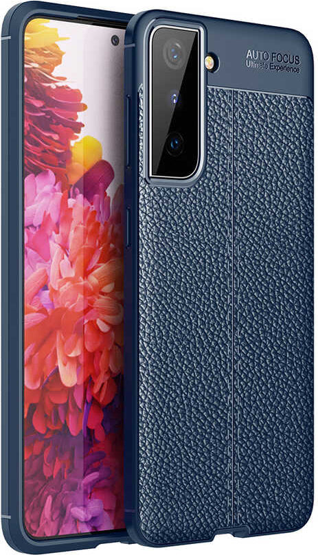 Galaxy S21 Kılıf Mnc Niss Silikon Kapak-Lacivert