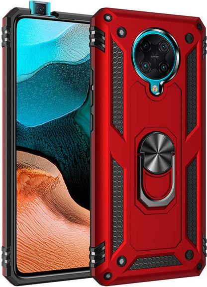 Xiaomi Poco F2 Pro Kılıf Mnc Vega Kapak-Kırmızı