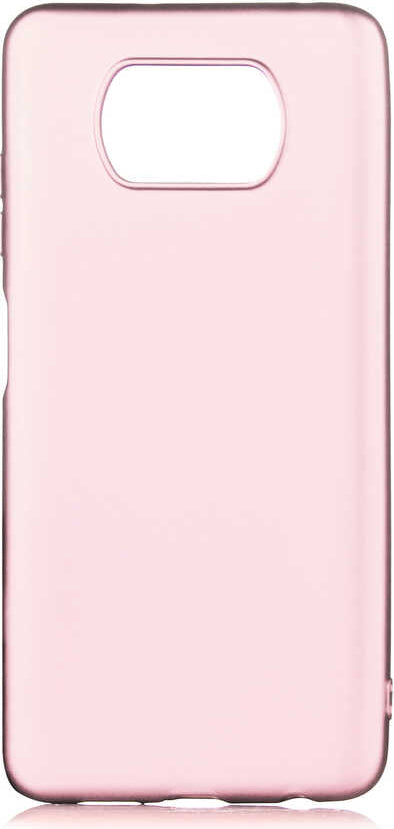 Xiaomi Poco X3 Kılıf Mnc Premier Silikon Kapak-Rose Gold