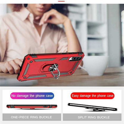 Huawei P Smart Pro 2019 Kılıf Mnc Vega Kapak-Gold