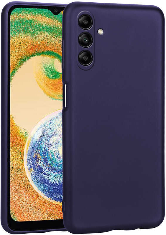 Galaxy A04S Kılıf Mnc Premier Silikon Kapak-Lacivert