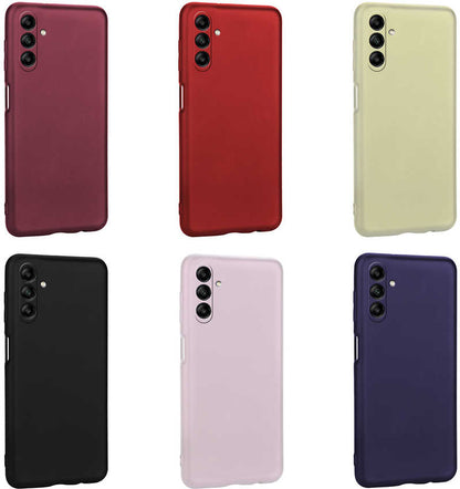 Galaxy A04S Kılıf Mnc Premier Silikon Kapak-Lacivert