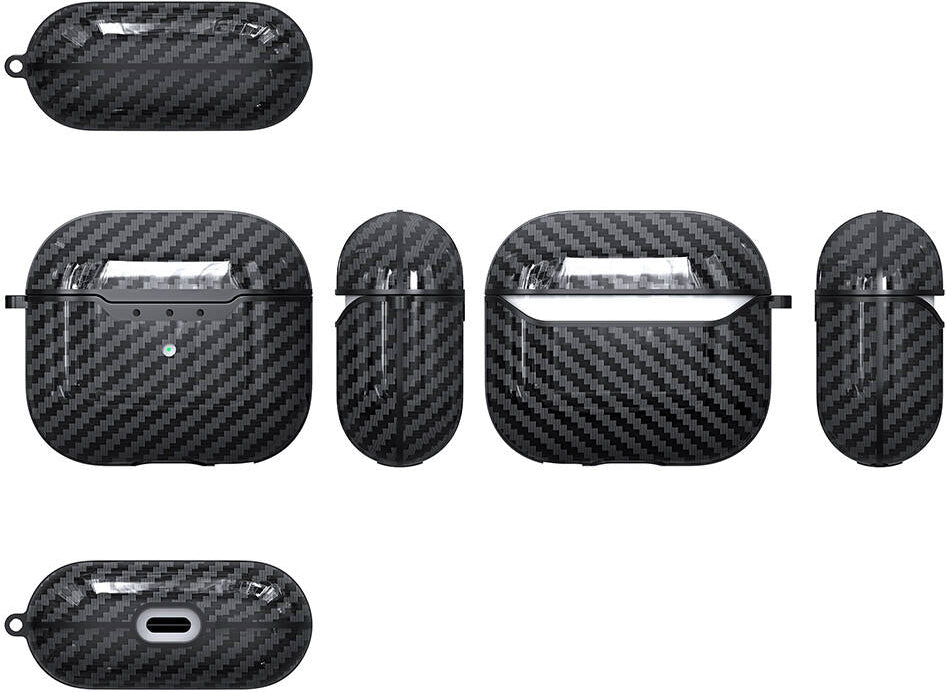 Airpods 4 Kılıf Uyumlu Mnc Airbag 05 Silikon-Lacivert