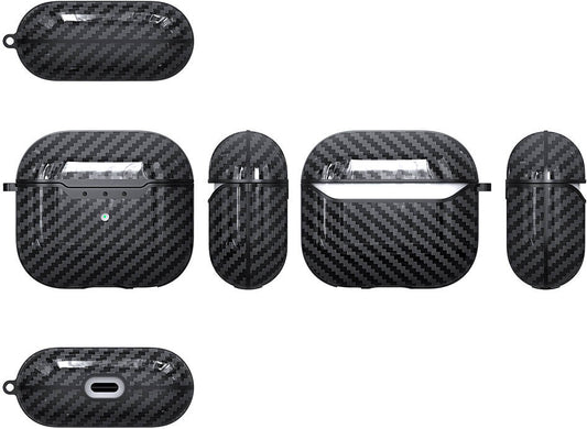 Airpods 4 Kılıf Uyumlu Mnc Airbag 05 Silikon-Lacivert
