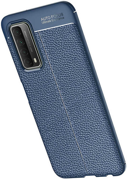 Huawei P Smart 2021 Kılıf Mnc Niss Silikon Kapak-Siyah