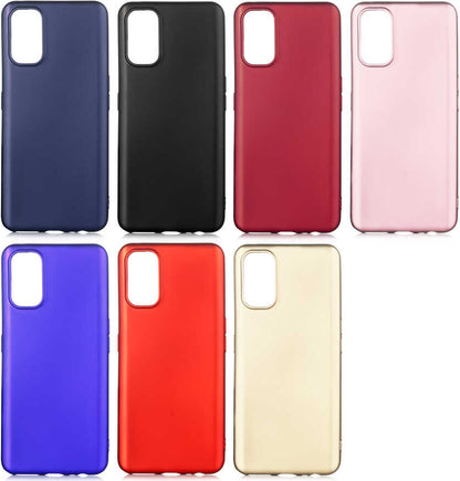 Realme 7 Pro Kılıf Mnc Premier Silikon Kapak-Rose Gold