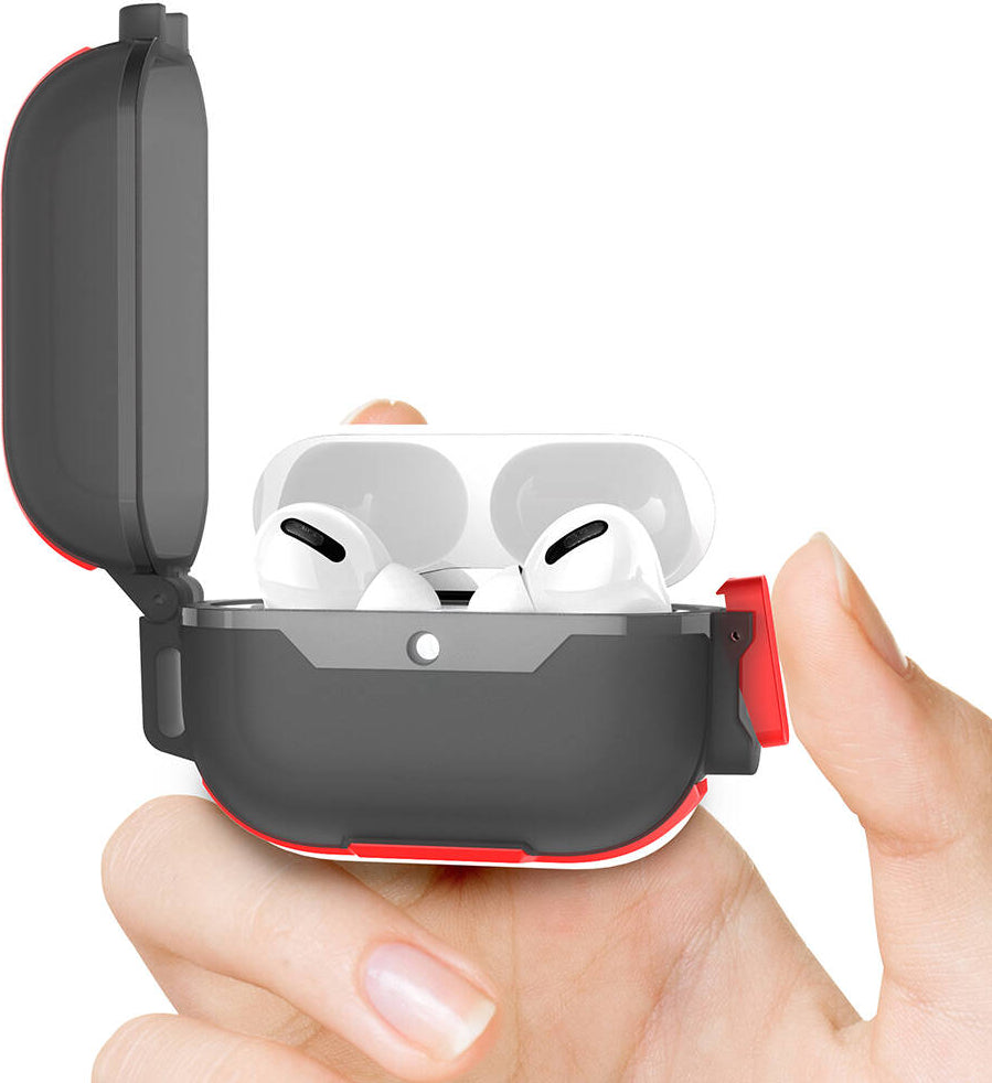Airpods 3. Nesil Uyumlu Mnc Airbag 34 Darbelere Karşı Dayanıklı Kılıf-Siyah