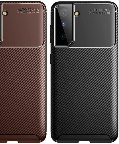 Galaxy S21 Plus Kılıf Mnc Negro Silikon Kapak-Siyah
