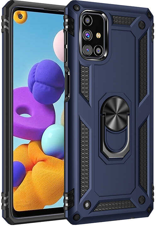 Galaxy M31S Kılıf Mnc Vega Kapak-Mavi
