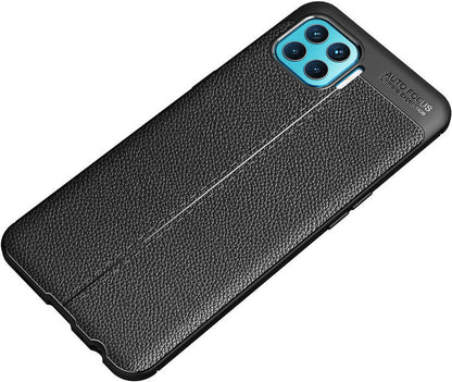 Oppo Reno 4 Lite Kılıf Mnc Niss Silikon Kapak-Siyah