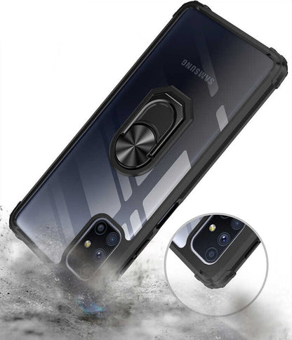 Galaxy M51 Kılıf Mnc Mola Kapak-Siyah