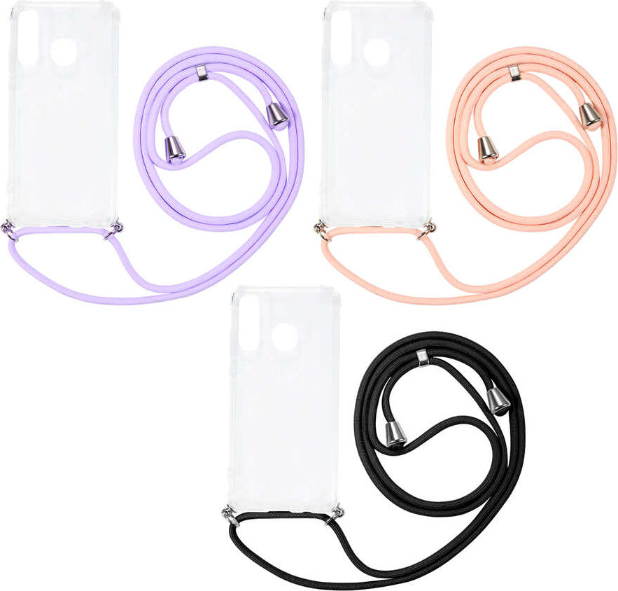 Huawei P30 Lite Kılıf Mnc X-Rop Kapak-Renksiz