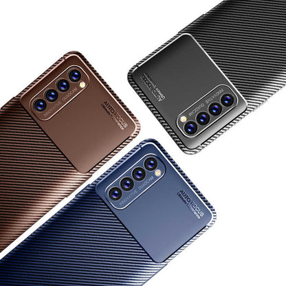 Oppo Reno 4 Pro Kılıf Mnc Negro Silikon Kapak-Siyah