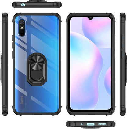 Xiaomi Redmi 9A Kılıf Mnc Mola Kapak-Siyah