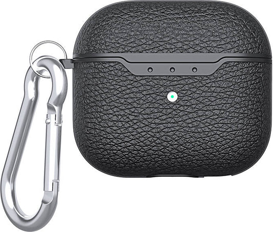 Airpods 4 Kılıf Uyumlu Mnc Airbag 03 Silikon-Siyah