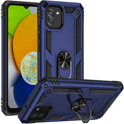 Galaxy A03 Kılıf Mnc Vega Kapak-Mavi