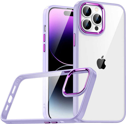 Apple iPhone 14 Pro Kılıf Mnc Flora Kapak-Lila