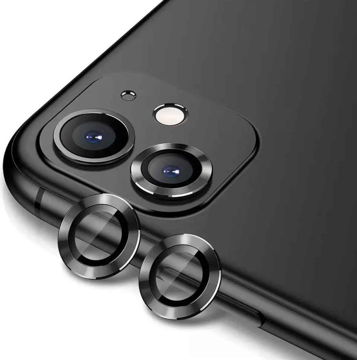 iPhone 11 Uyumlu Mnc Cl-12 Premium Safir Parmak Izi Bırakmayan Anti-Reflective Kamera Lens Kor