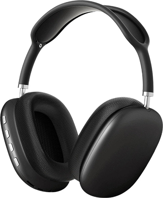 Mnc P9 Hi-Fi Ses Kalitesi Ayarlanabilir ve Katlanabilir Kulak Üstü Bluetooth Kulaklık-Siyah