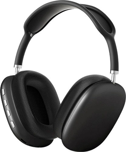 Mnc P9 Hi-Fi Ses Kalitesi Ayarlanabilir ve Katlanabilir Kulak Üstü Bluetooth Kulaklık-Siyah