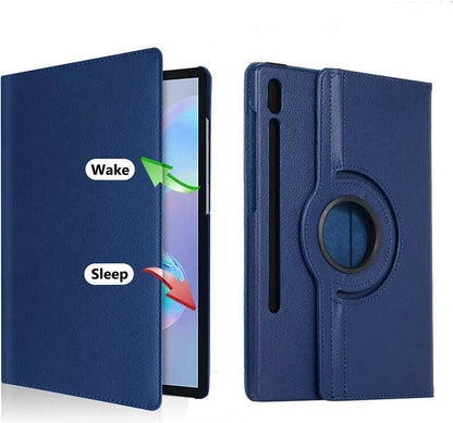 Galaxy Tab S7 Plus T970  Uyumlu Mnc Dönebilen Standlı Kılıf-Pembe Koyu