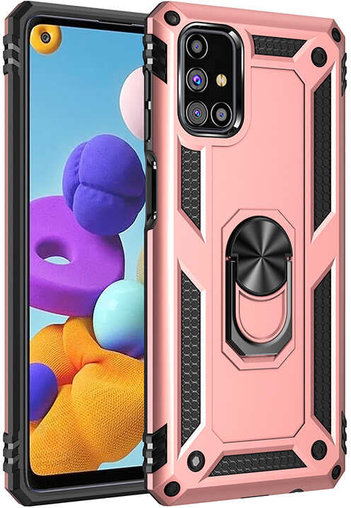Galaxy M31S Kılıf Mnc Vega Kapak-Rose Gold