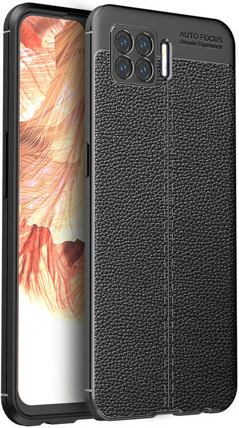 Oppo A73 Kılıf Mnc Niss Silikon Kapak-Siyah