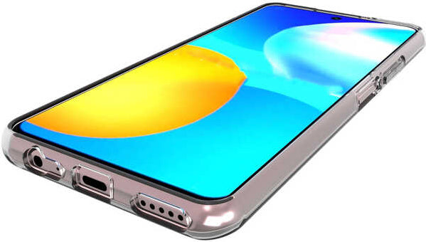 Huawei P Smart 2021 Kılıf Mnc Süper Silikon Kapak-Renksiz