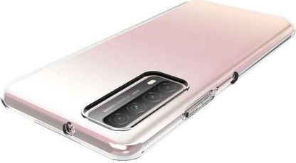 Huawei P Smart 2021 Kılıf Mnc Süper Silikon Kapak-Renksiz