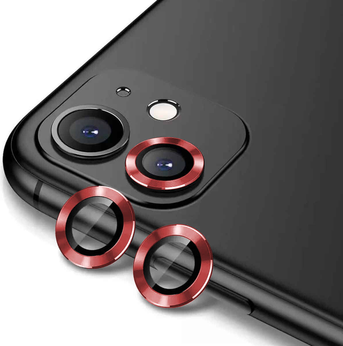 iPhone 12 Mini Uyumlu Mnc Cl-12 Premium Safir Parmak Izi Bırakmayan Anti-Reflective Kamera Len
