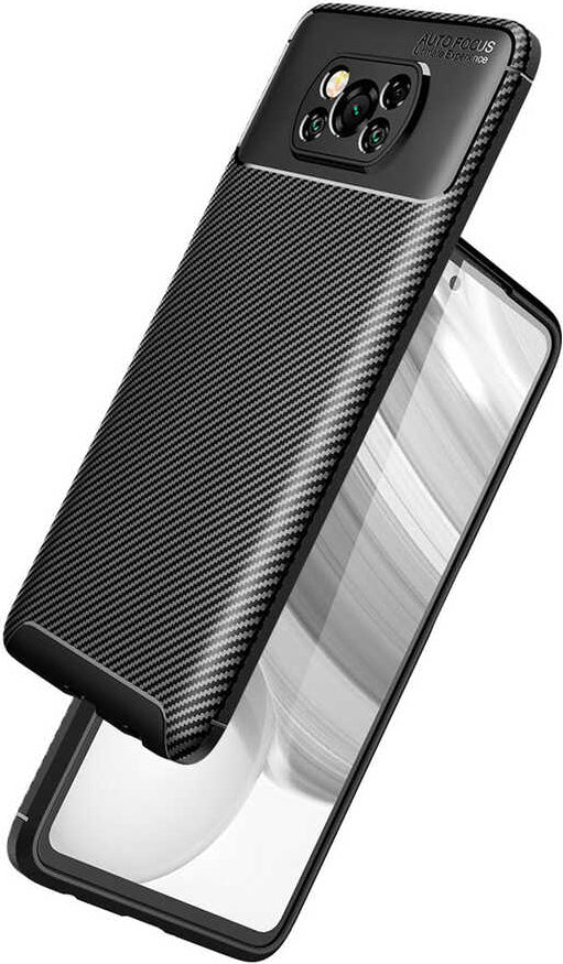 Xiaomi Poco X3 Kılıf Mnc Negro Silikon Kapak-Kahverengi