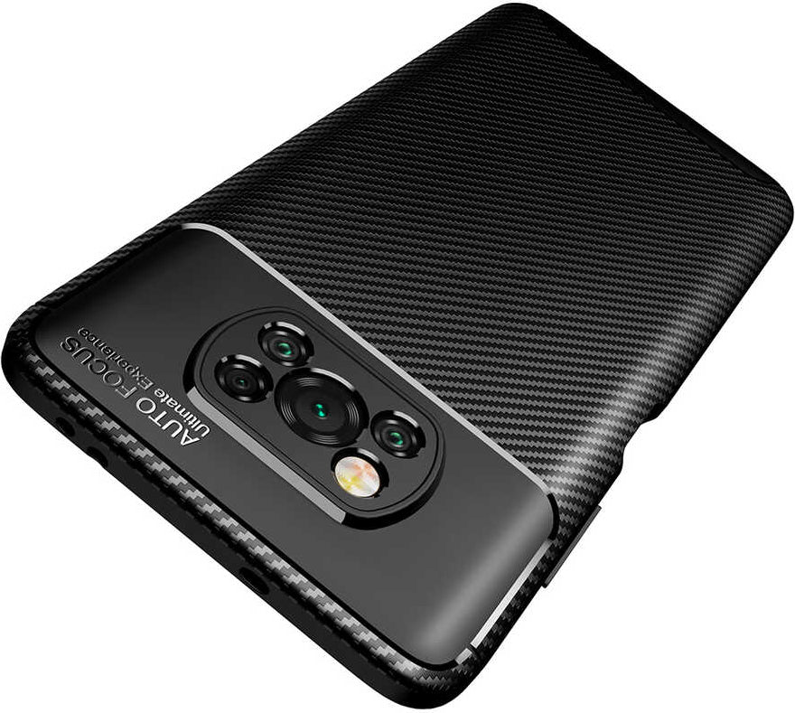 Xiaomi Poco X3 Kılıf Mnc Negro Silikon Kapak-Kahverengi