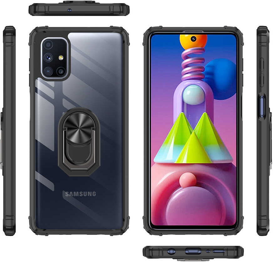 Galaxy M51 Kılıf Mnc Mola Kapak-Kırmızı