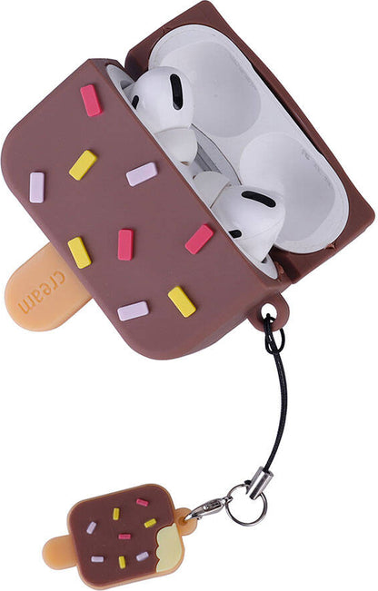Airpods Pro 2 Uyumlu Mnc Tpu Kabartma Figürlü Ipli Airbag 37 Silikon KILIF-NO33