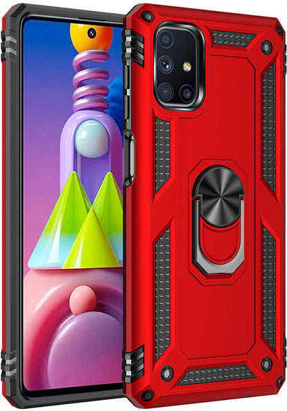 Galaxy M51 Kılıf Mnc Vega Kapak-Kırmızı